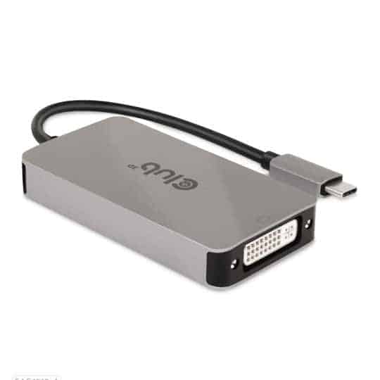 (image for) Club 3D USB3.2 Gen1 Type-C to Dual Link DVI-D Adapter